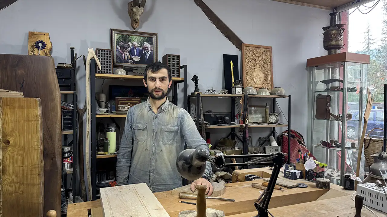 Yaylada hayvancılık, atölyede tasarım: Trabzonlu ustanın sıra dışı hikâyesi