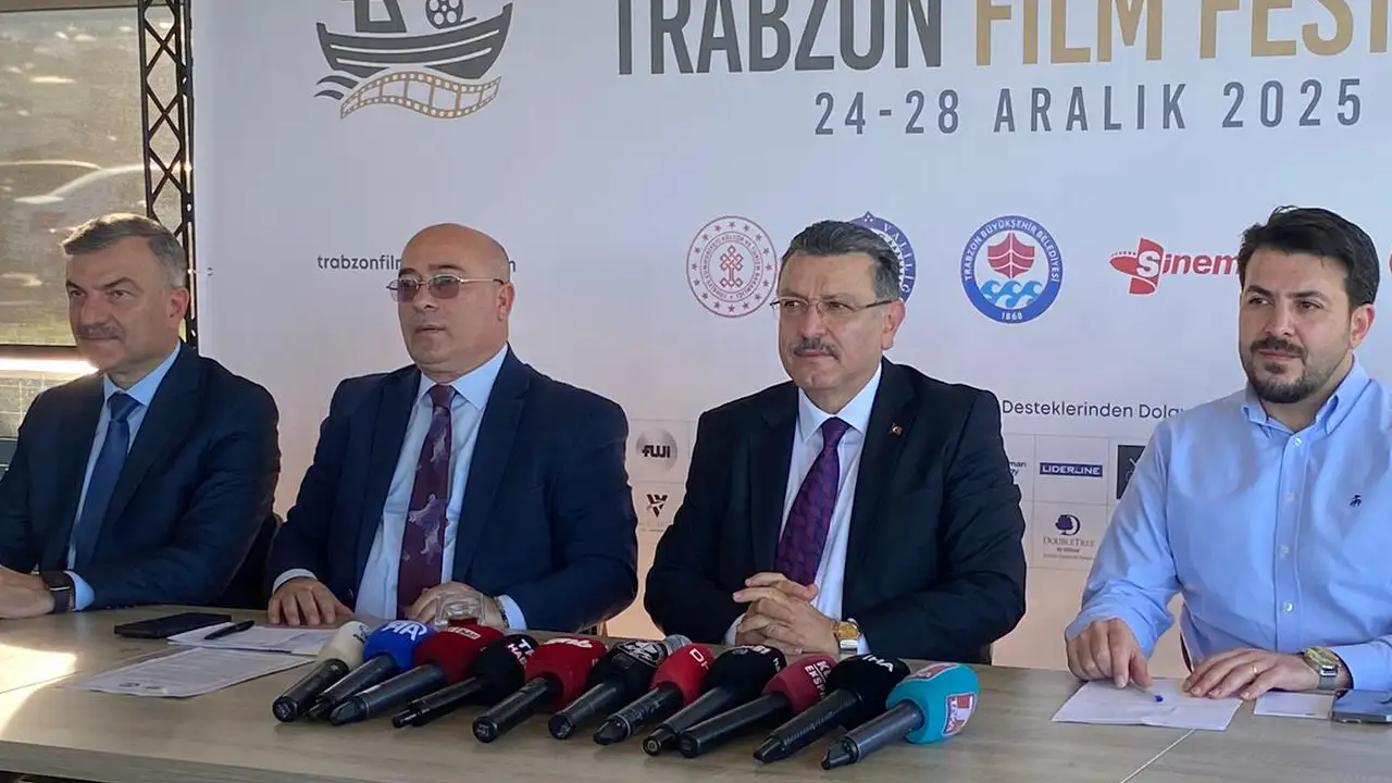 Başkan Genç Trabzon Film Festivali tanıtımında konuştu: “Trabzon’u Sinema ile Tanıtacağız”