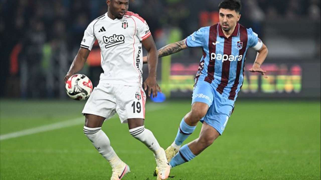 Trabzonspor Beşiktaş maçındaki sert faulün cezası belli oldu