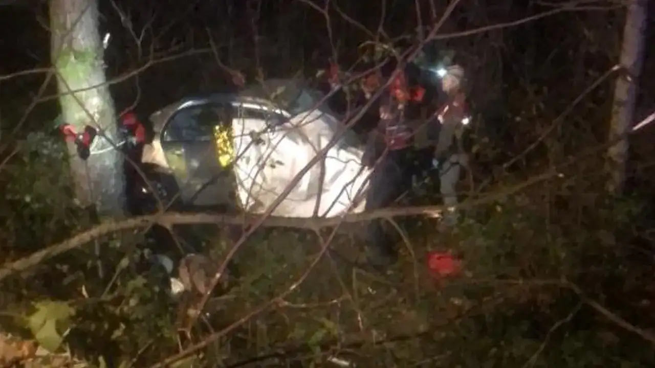 Giresun'da araç 10 metre aşağıya takla attı: Bekçi hayatını kaybetti