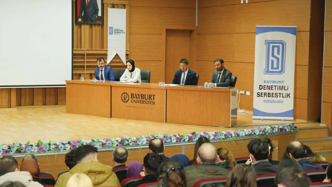 Bayburt Üniversitesi'nde Denetimli serbestliğin 20’nci yılı panelle değerlendirildi