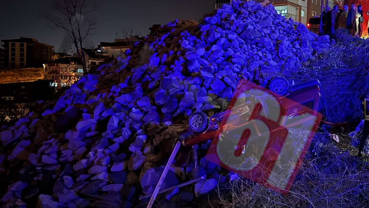 Trabzon’da feci kaza: Otomobil şarampole yuvarlandı, sürücü hayatını kaybetti