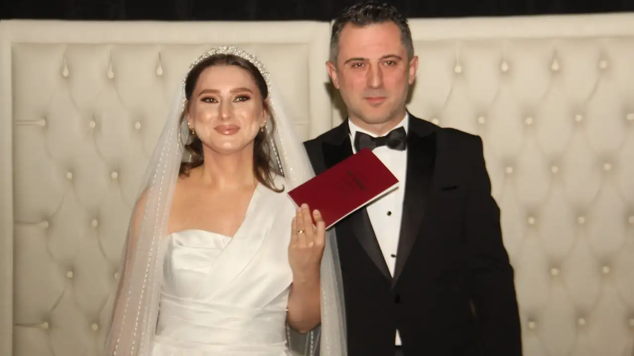 Meryem Akgün ve Arda Demirel mutluluğa evet dediler