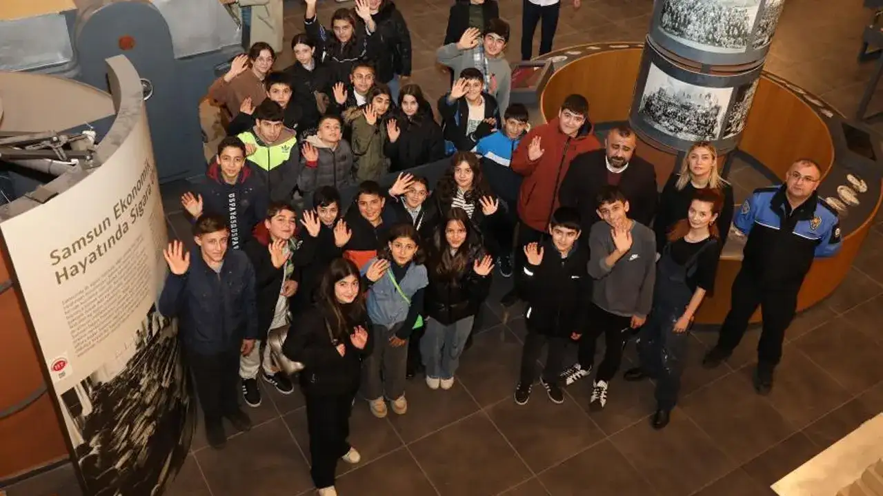 Samsun’da müzelere binlerce kişi akın etti