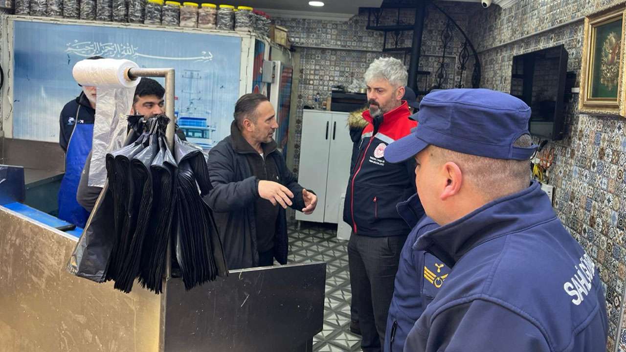 Trabzon’da balık satış noktalarına hijyen denetimi