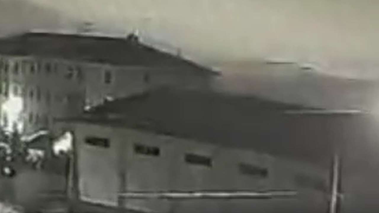 Ankara'dan kalkan jetin düşme anı kameralarda: İşte o görüntüler