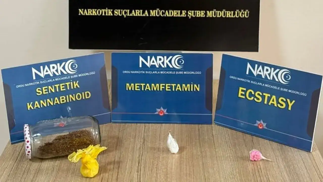 Ordu’da uyuşturucu operasyonu: 1 şüpheli tutuklandı