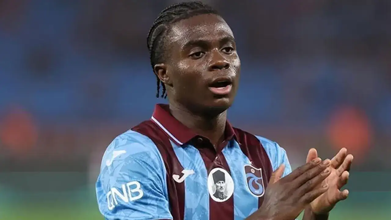 Trabzonspor'un genç yıldızının Afrika kupasında ilk maç sevinci