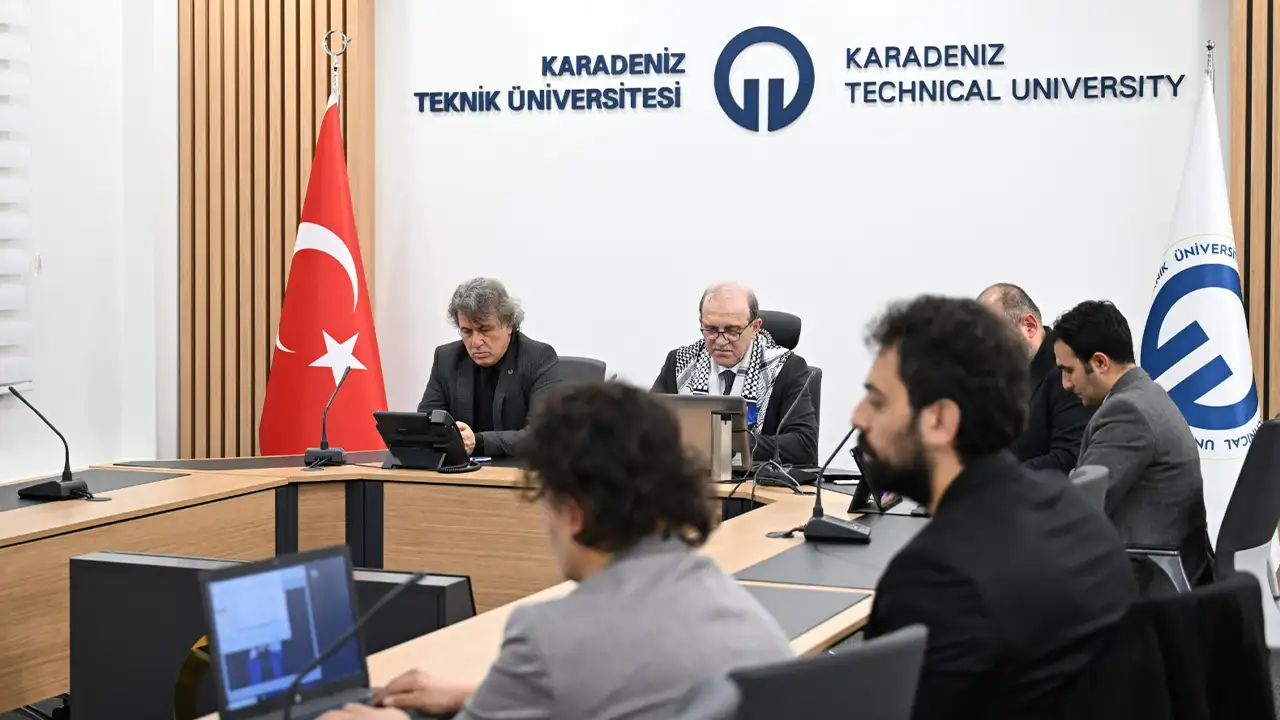 KTÜ’den Gazze İslam Üniversitesi’ne akademik destek mesajı