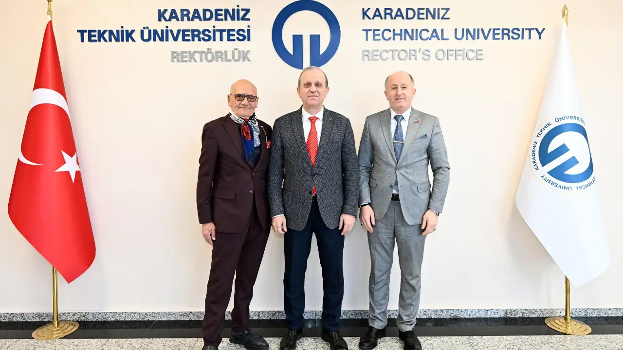 Trabzon Gürcü Kültür Derneği’nden KTÜ Rektörüne ziyaret
