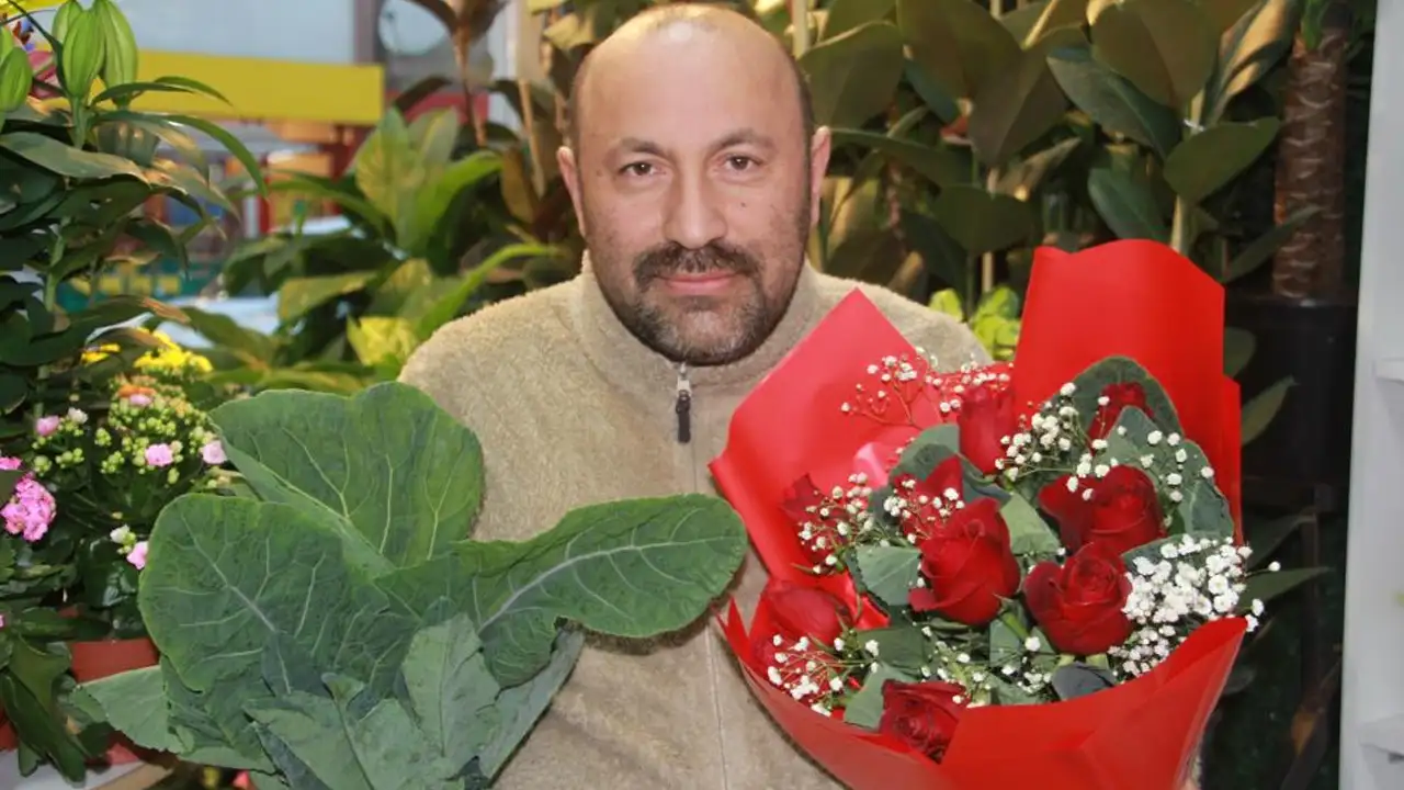 Ordulu çiçekçiden sürpriz tasarım: Karalahanalı gül buketi