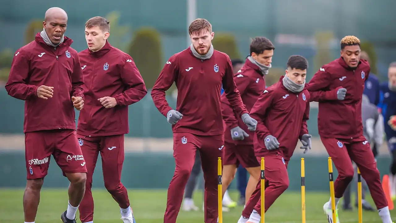 Trabzonspor'da Galatasaray maçı hazırlıklarımız devam ediyor