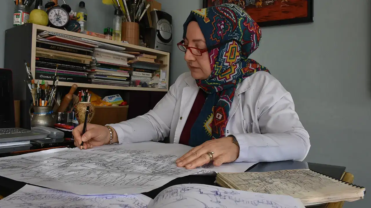 Trabzon'da batik sanatına ipek dokunuş: Gülcan Eroğlu Batik geleneğini Trabzon’da yaşatıyor