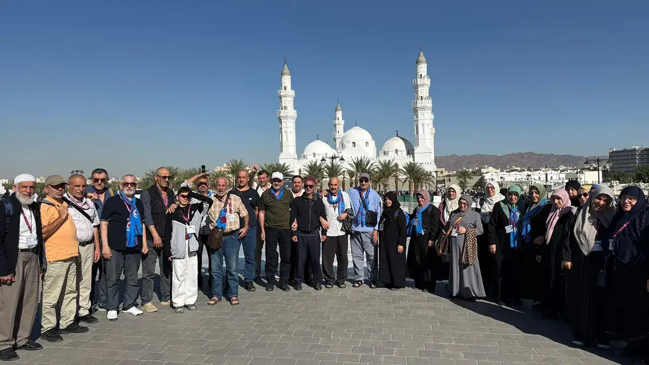 Trabzon'da 11 gazi ve şehit yakınları umre yaptı
