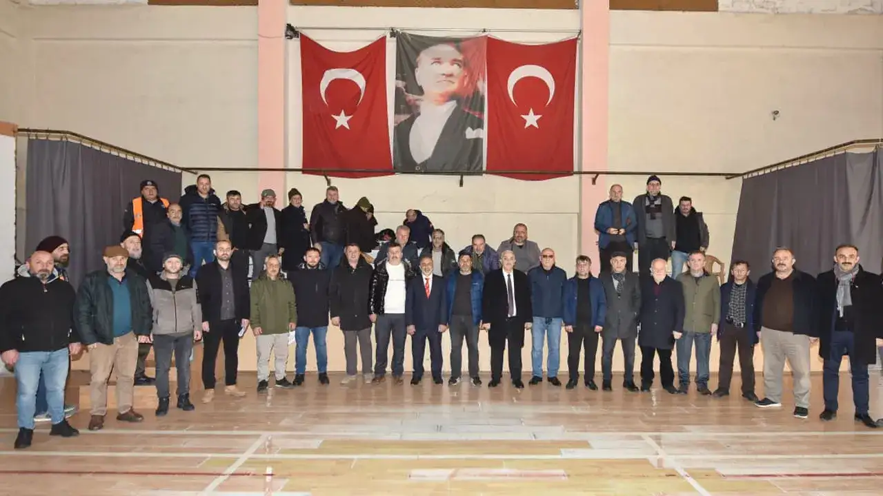 TESOB Başkanı Metin Kara’dan Of Şoförler Odası Başkanı Şahmeran Er’e tebrik ziyareti