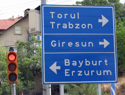 Karayolları hatasını düzeltti