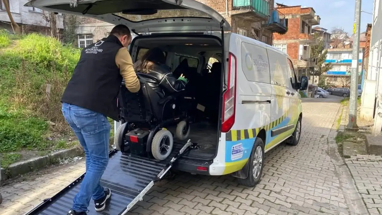 Ordu Büyükşehir’den engellilere ücretsiz engelsiz taksi hizmeti