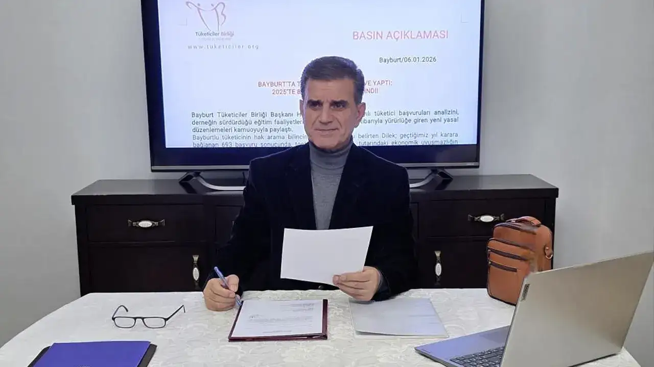 Bayburt’ta tüketici hak aradı: 8,7 Milyon TL geri kazanıldı