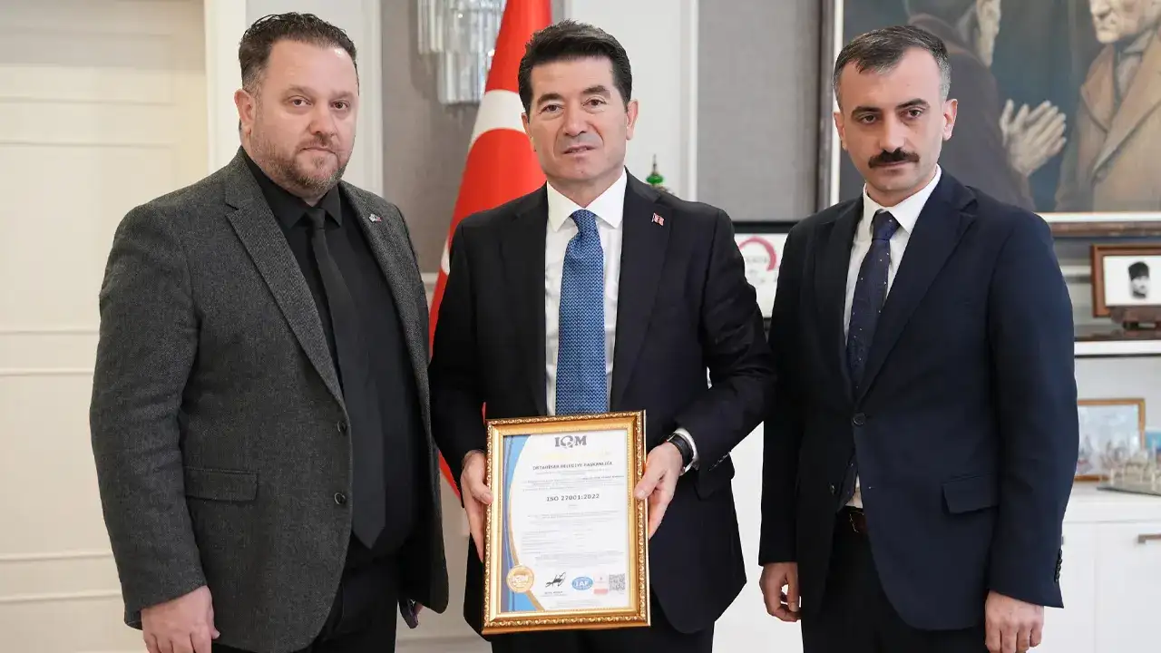 Ortahisar Belediyesi’nden dijital güvenlik hamlesi: ISO 27001 alındı