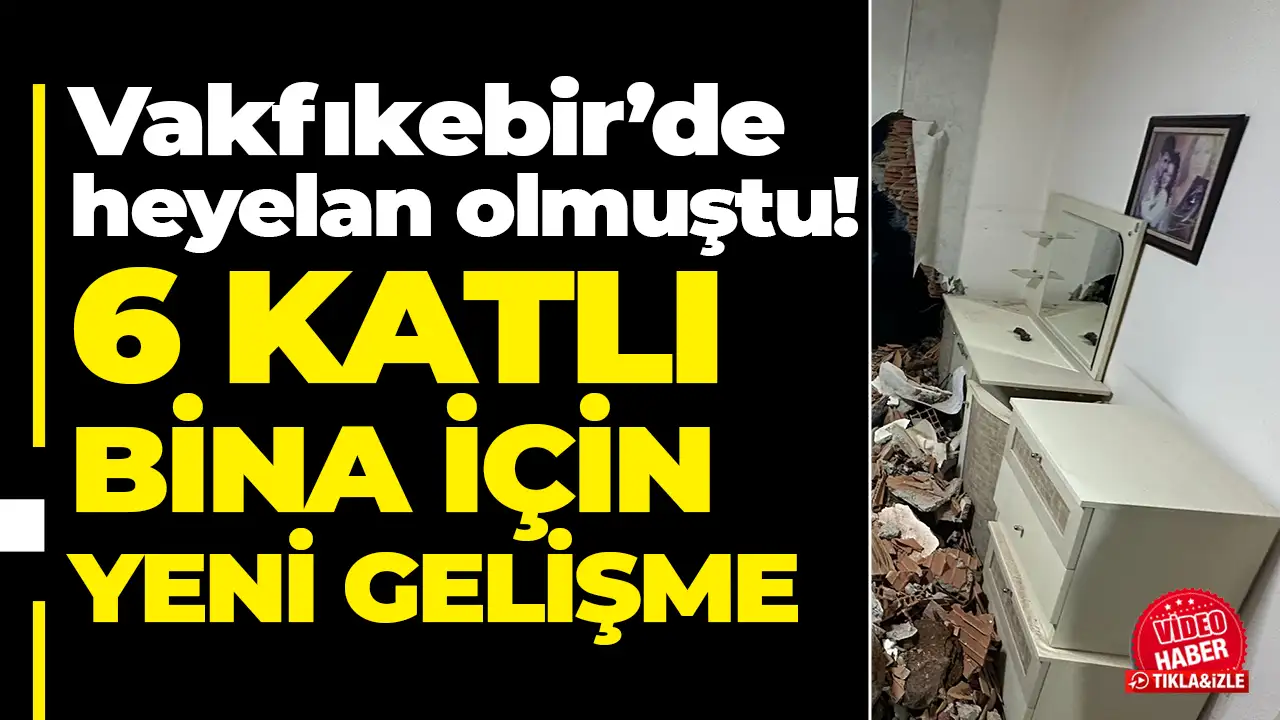 Vakfıkebir’de heyelan sonrası AFAD incelemesiyle 6 katlı bina tahliye edildi