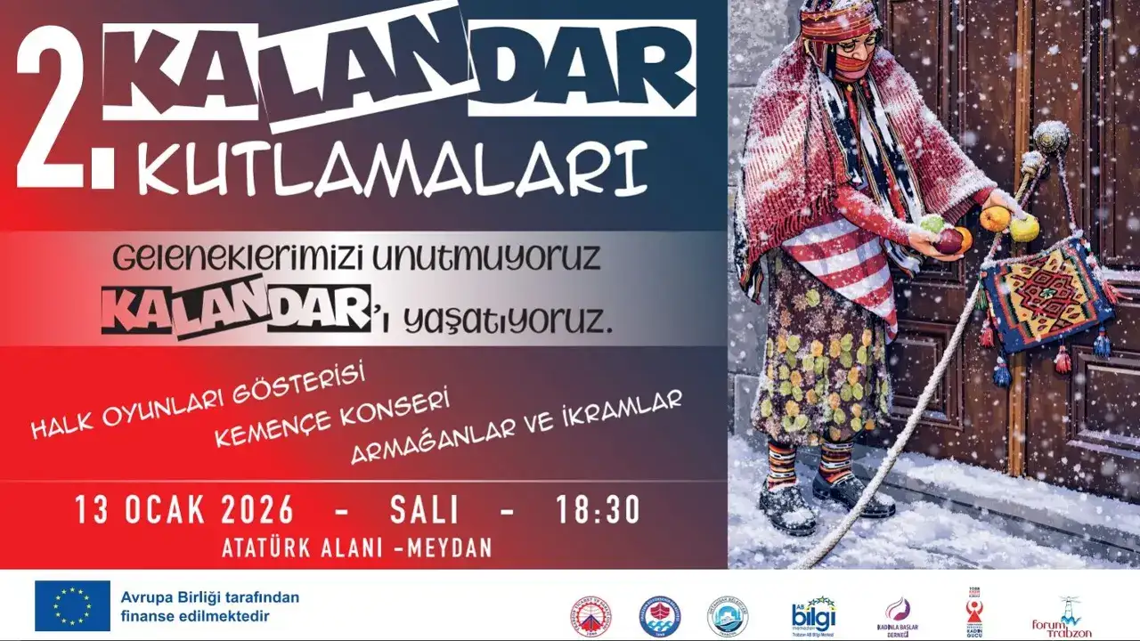 Kalandar coşkusu Trabzon’da yeniden yaşanacak: Geri sayım başladı