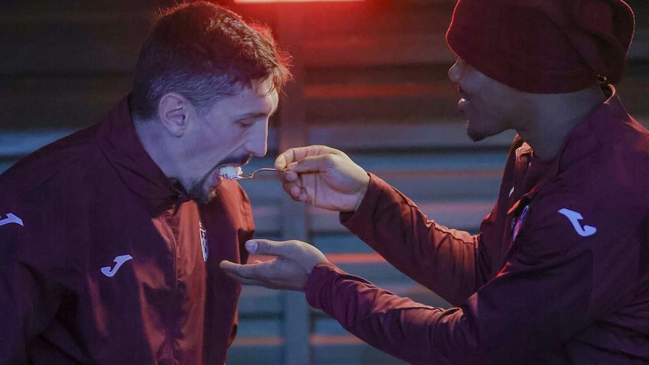 Trabzonspor Ziraat Türkiye Kupası için çalışıyor: Kaptan Savic unutulmadı