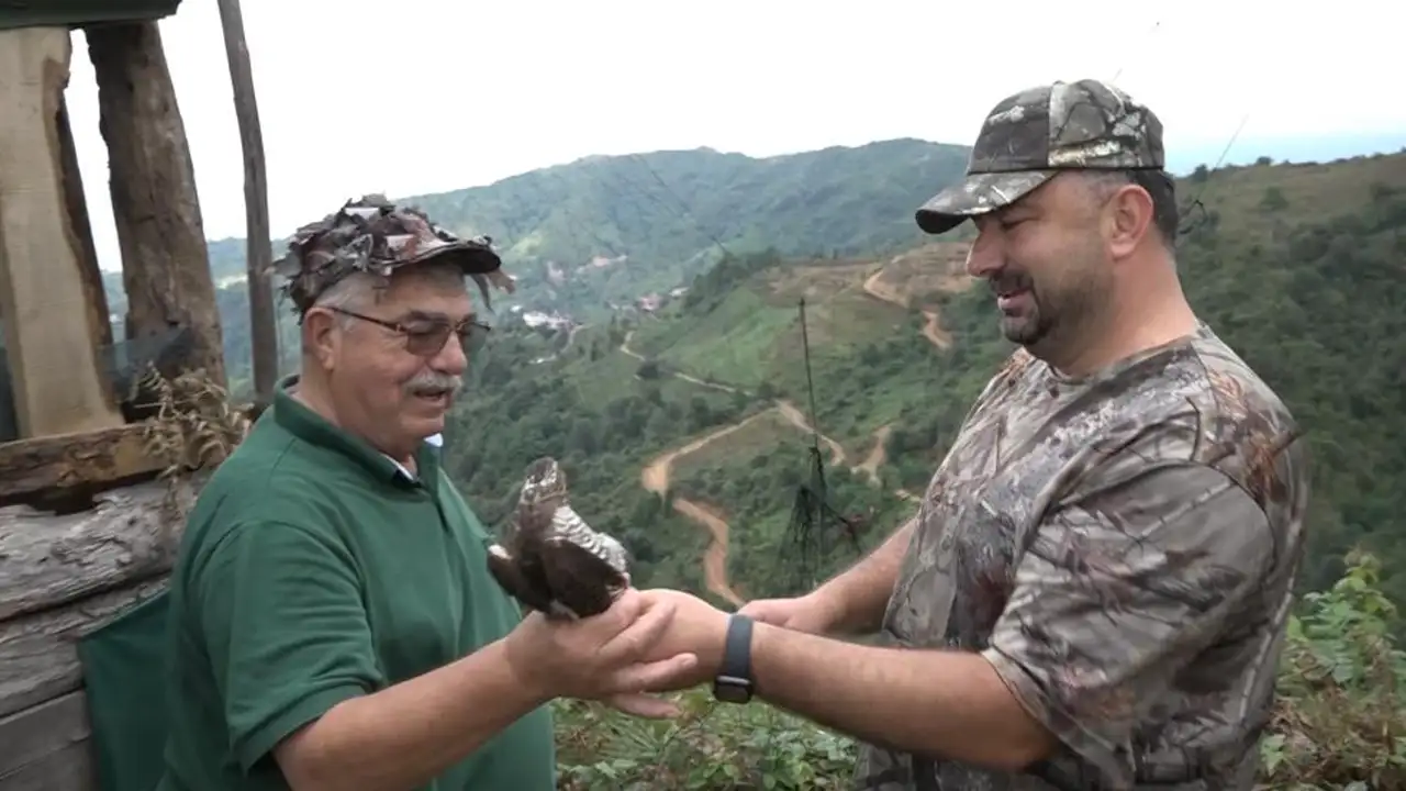 Rize ve Artvin’de yüzyıllık gelenek: Atmacacılık doğayla uyum içinde sürüyor