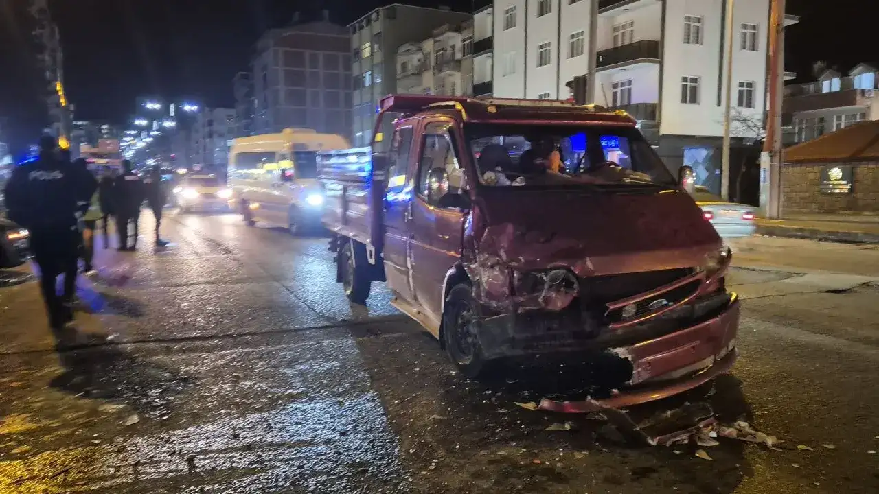 Yomra'da zincirleme kaza: Yaralılar var