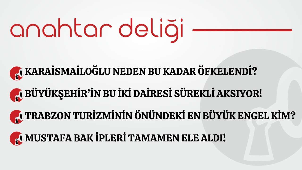Anahtar Deliği 12.01.2026 - Karaismailoğlu neden bu kadar öfkelendi?