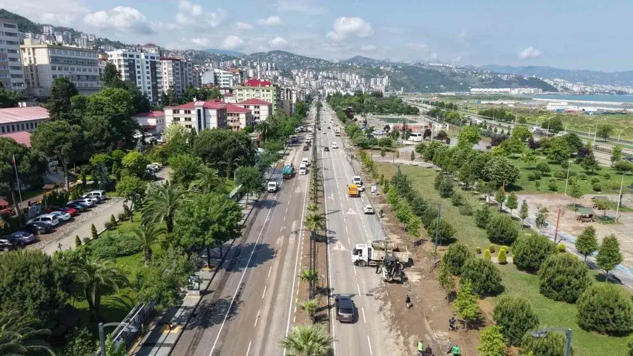 Trabzon ve çevresinde çok sayıda yol tek şeride düştü
