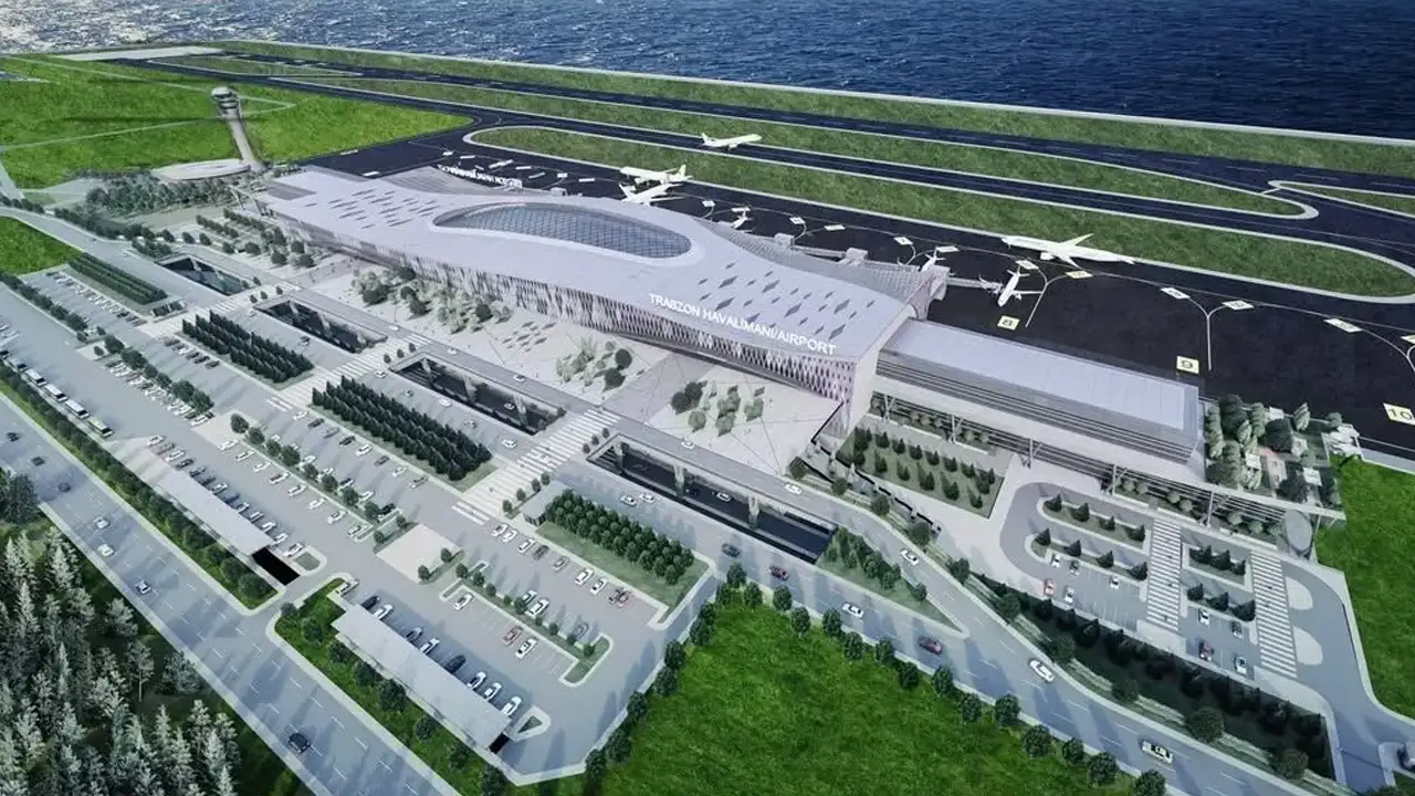Trabzon Havalimanı’na dev yatırım: 10 milyon kapasiteli yeni terminal geliyor
