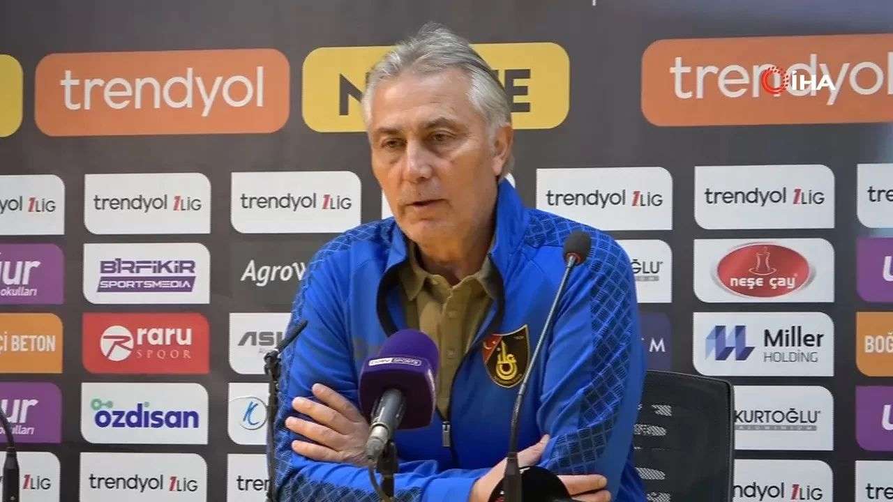 İstanbulspor Teknik Direktörü İlyas Öztürk maç sonu konuştu: “İkinci yarıdan sonra maçın dengesi değişti”