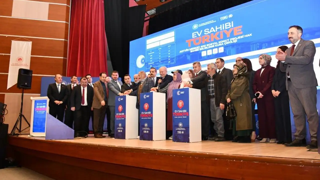 Artvin’de TOKİ kuraları çekildi: 1020 konutun hak sahipleri belirlendi