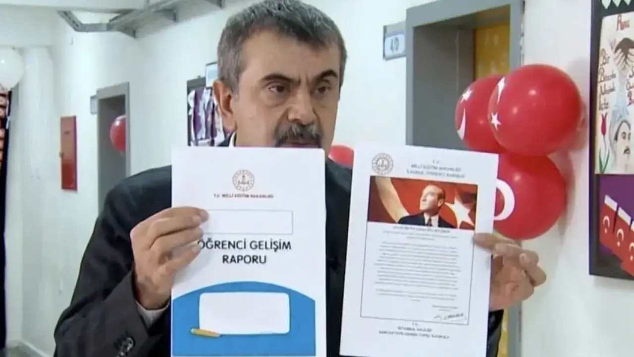 Bakan Tekin’den “karne” tepkisi: Yalan söylüyorlar