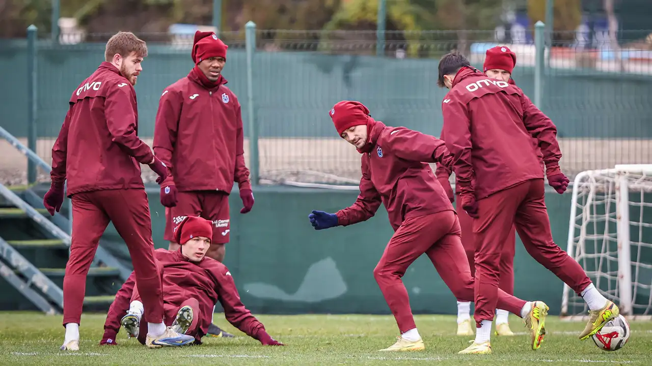 Trabzonspor'un Kocaelispor maçı kadrosu belli oldu