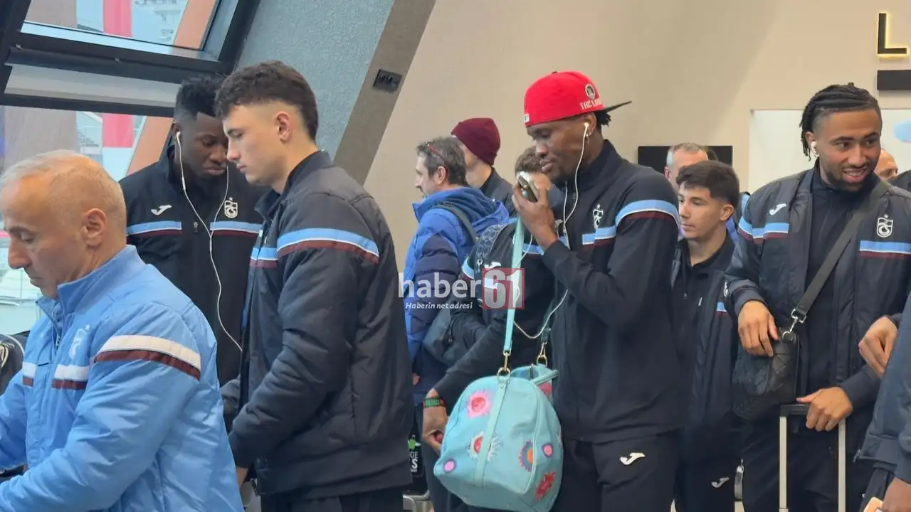 Trabzonspor Kocaeli'ye uçtu: Kadro açıklandı