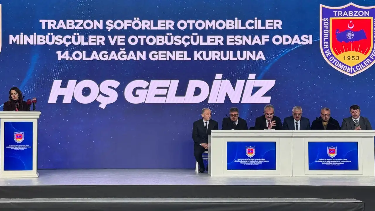Trabzon şoförler odasında seçim heyecanı: Yeni başkan belirleniyor