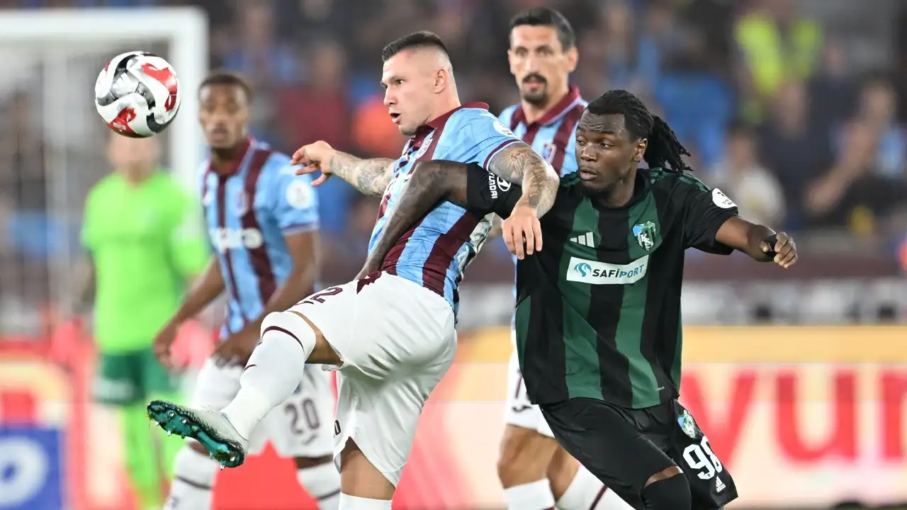Trabzonspor'un rakibi Kocaelispor: İşte maçın detayları ve kadroları