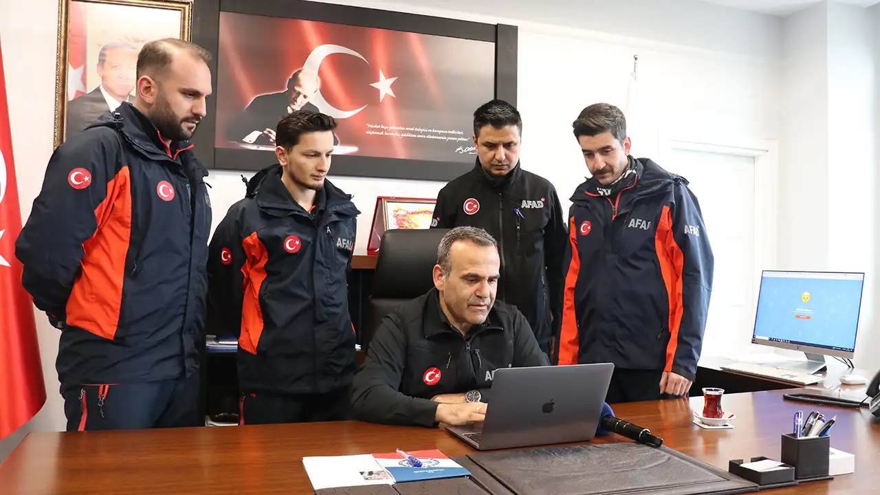 AFAD Trabzon ekibi AA’nın “Yılın Kareleri” oylamasına katıldı