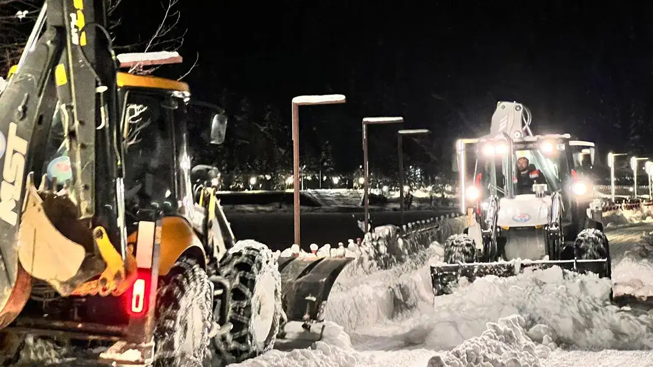 Festival öncesi Uzungöl’de ekipler teyakkuzda