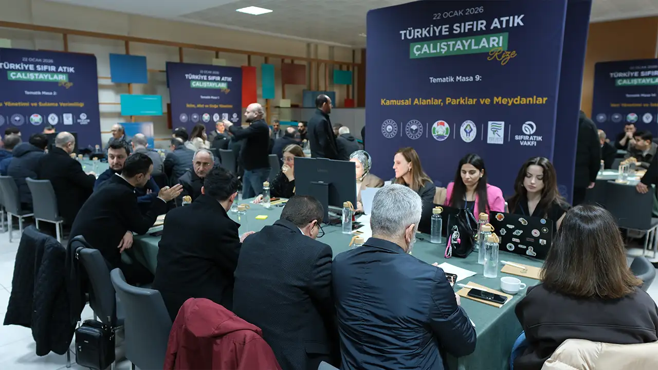 Rize’de “Yerelden Ulusala İsraf ve Atık” çalıştayı düzenlendi