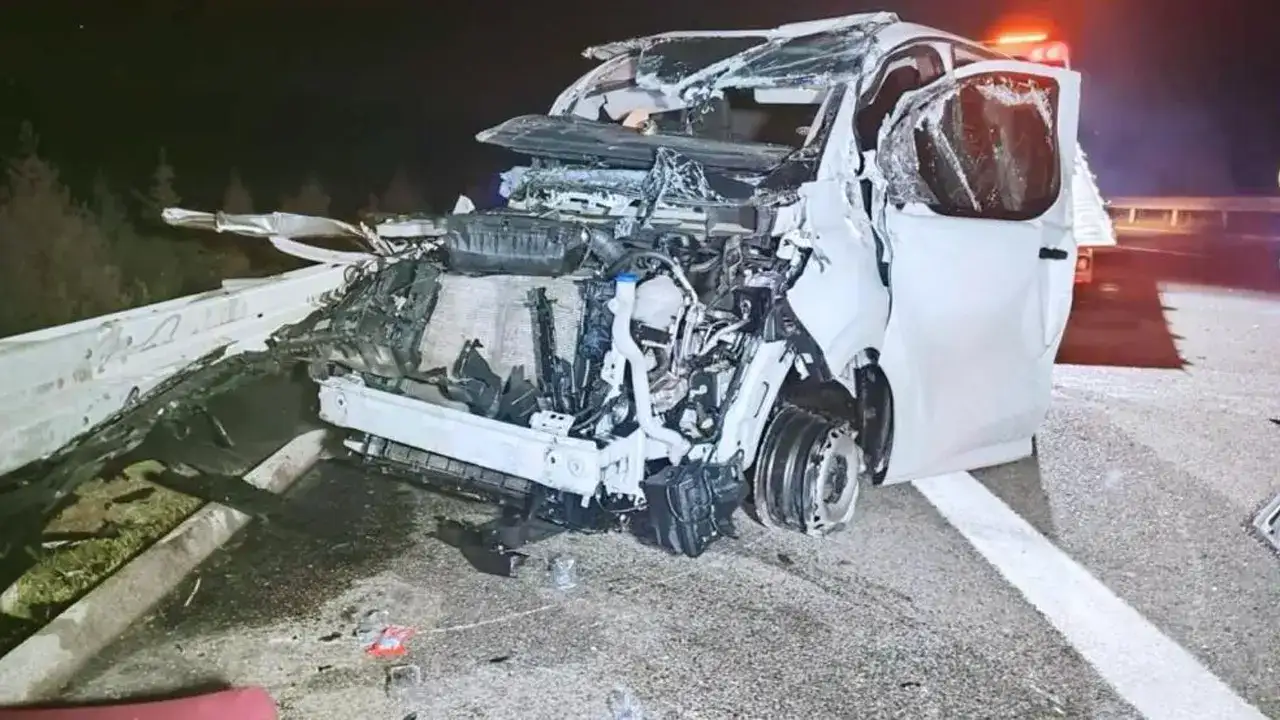 Bursa’da zırhlı araç takla attı: 8 kilo altın kayıp