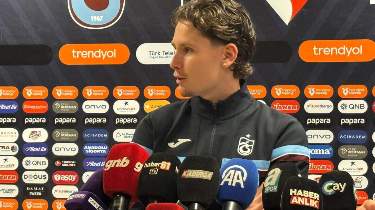 Trabzonspor’da ilk maçına çıkan Lovik “Yediğimiz golde benim hatam vardı”