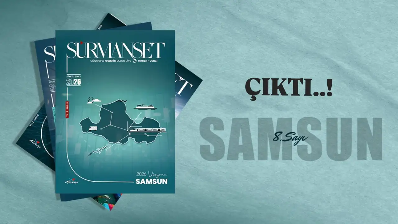 “2026 Vizyonu Samsun” dergisi okuyucuyla Buluştu