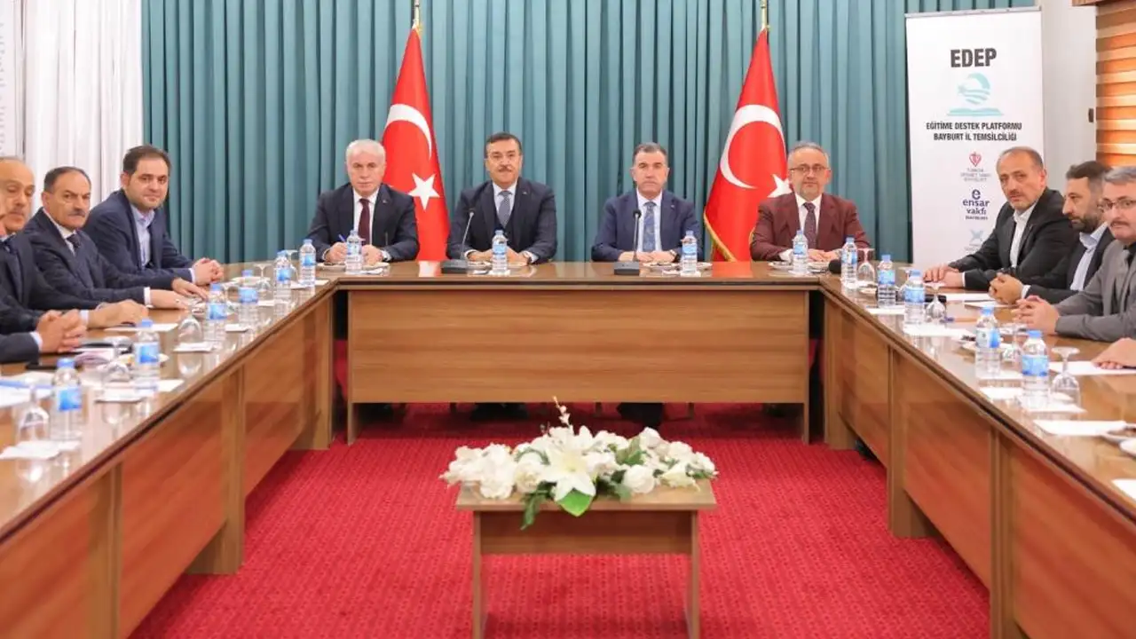 Bayburt’ta eğitim masaya yatırıldı: EDEP Ocak ayı toplantısı yapıldı