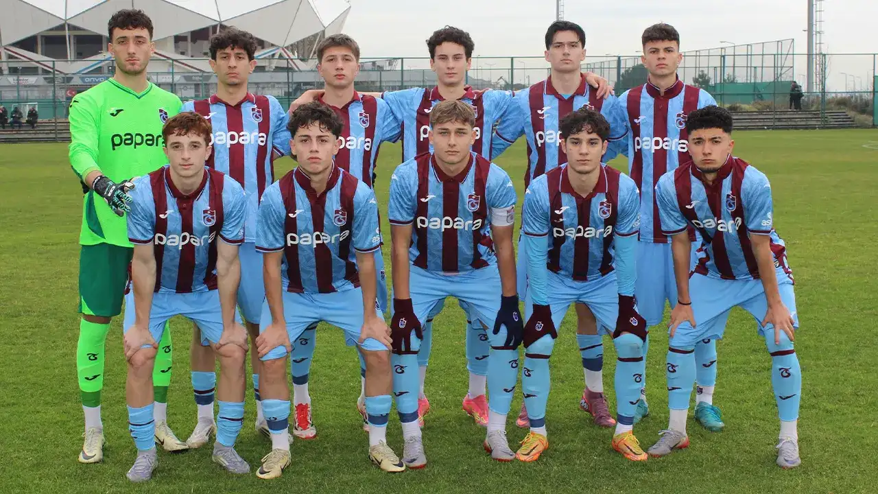 Trabzonspor altyapısından çifte galibiyet