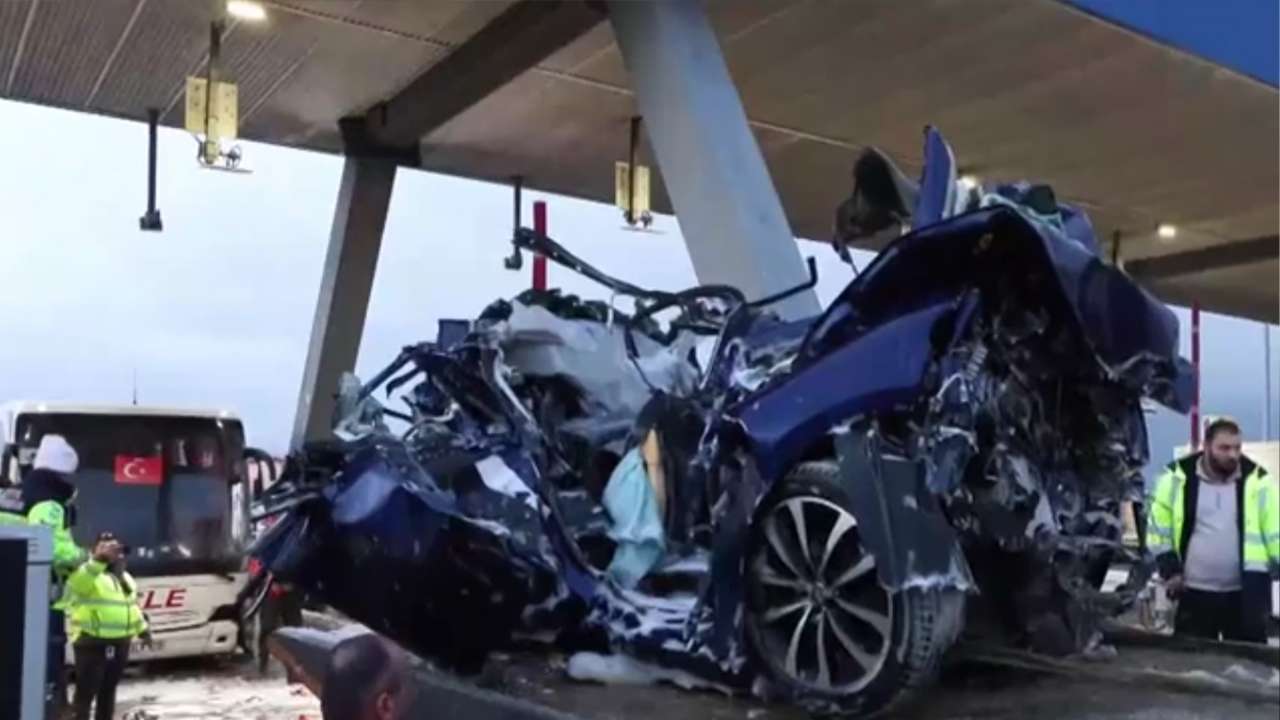 Kuzey Marmara Otoyolu’nda feci kaza: Trabzonlu çift hayatını kaybetti