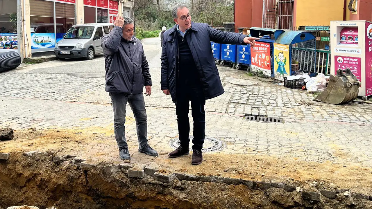 Sürmene’de bir haftada birçok hizmet: Asfalttan sosyal tesislere