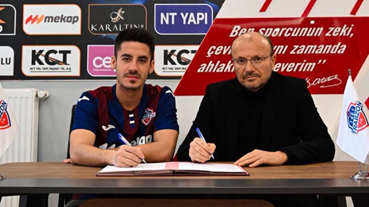 Trabzon ekibinden orta sahaya takviye: Ömer Faruk imzayı attı