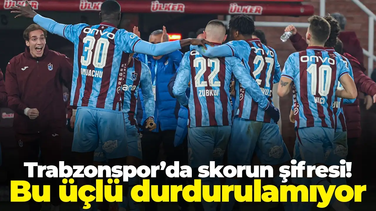 Trabzonspor’u zirve yarışında tutan üçlü: Onuachu, Augusto, Muçi